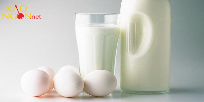 Uống sữa với trứng gà có tốt không? Uống có mập không?